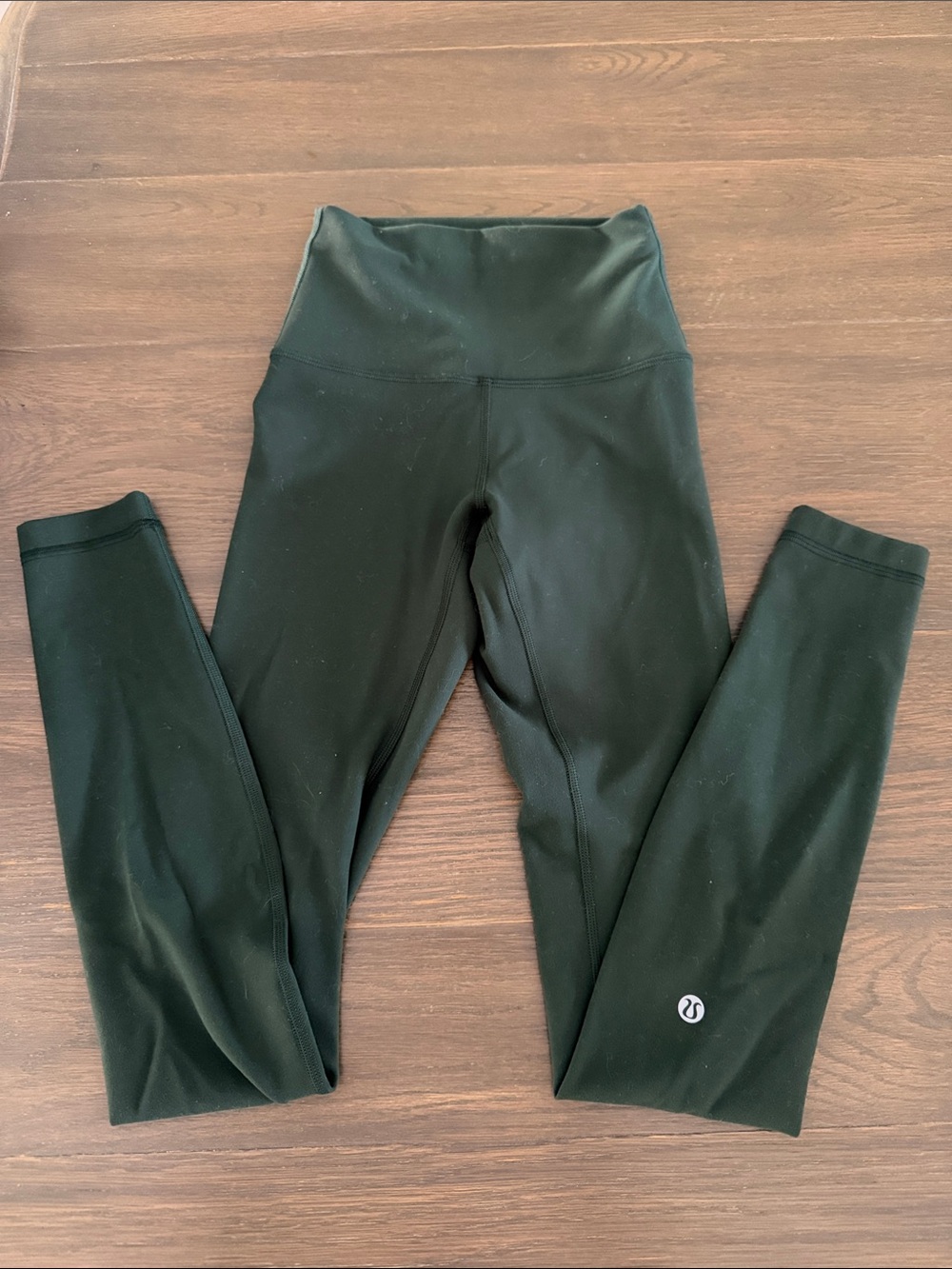 Lululemon Dark green High-Waist Align Leggings
